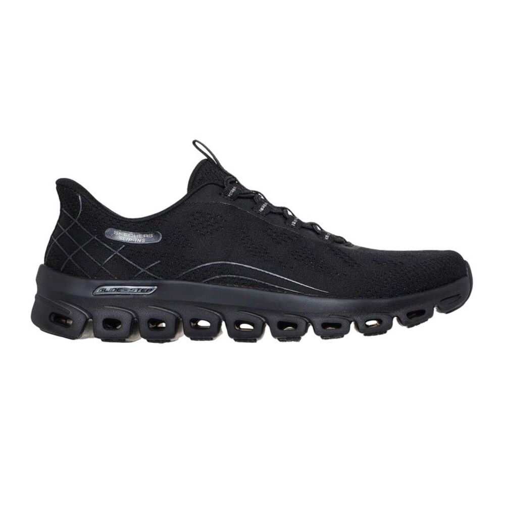 Skechers Womens/Ladies Gold Step Slip-In Sneakers / Black